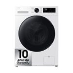 Lavadora secadora - Samsung WD90HG5U34BEEC, 9 kg de lavado, 6 kg de secado, 16 programas, Clase A, Wifi, Blanco