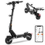 HITWAY Patinete eléctrico - HITWAY H10P, Pot. máx. 1600 W, Carga máx. 120 kg, 28600,00 mAh, H10P-Gris