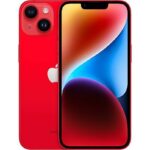 REACONDICIONADO Excelente Apple iPhone 14, PRODUCT (RED), 256 GB, 5G, 6.1" OLED Super Retina XDR, Chip A15 Bionic, iOS