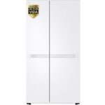 LG REACONDICIONADO Seminuevo Bueno Frigorífico americano - LG GSBC40SWPE, No Frost, 179 cm, 662 l, LinearCooling™, MetalFresh™, Blanco