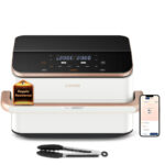 COSORI Freidora de aire - COSORI Twinfry Chef Edition, 2800 W, 10 l, Blanco