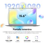 VANWIN Portátil - VANWIN NCS2154Y, 15,6 " Full-HD, Intel® Pentium® Gold 6500Y(Frecuencia máxima 3,4 GHz), 16 GB RAM, 512 GB SSD, UHD Graphics, Windows - Imagen 4