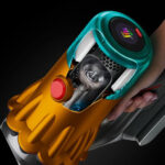 DYSON Aspirador escoba - DYSON 485350-01, 140 W, Potencia de succión 140 AirWatt, Depósito 0,35 l, Autonomía 60 min, Niquel - Imagen 4