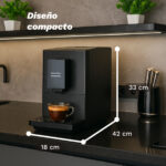 GRUNKEL Cafetera superautomática - GRUNKEL DARKCAFPRESSO, 20 bar, 1350 W, Black - Imagen 2