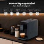 GRUNKEL Cafetera superautomática - GRUNKEL DARKCAFPRESSO, 20 bar, 1350 W, Black - Imagen 3