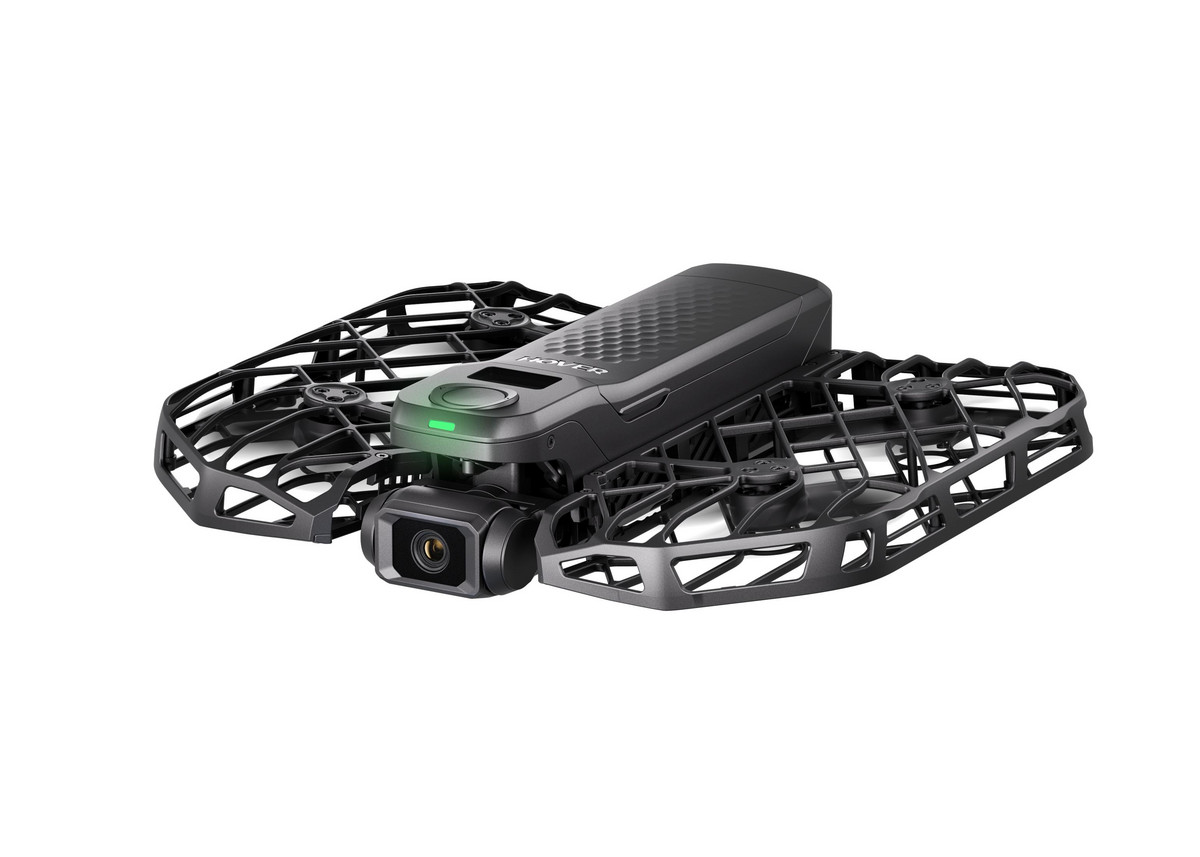 165663818_1 HOVERAIR Drones con cámara - HOVERAIR HOVERAir X1 PRO, 12 megapixel, 16 min, Negro - Imagen 1