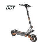 ZWHEEL Patinete eléctrico - ZWHEEL ZWolf Plus, Pot. máx. 2000 W, Carga máx. 120 kg, 70 km autonomía, 20000 mAh, Combinación gris/bronze