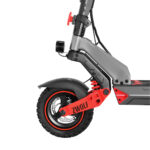 ZWHEEL Patinete eléctrico - ZWHEEL ZWolf, Pot. máx. 1000 W, Carga máx. 120 kg, 50 km autonomía, 15000 mAh, Combinación gris/rojo - Imagen 3
