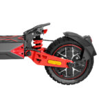 ZWHEEL Patinete eléctrico - ZWHEEL ZWolf, Pot. máx. 1000 W, Carga máx. 120 kg, 50 km autonomía, 15000 mAh, Combinación gris/rojo - Imagen 4