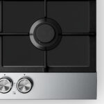 KLARSTEIN Placa de gas - KLARSTEIN Verosteel, 4 zonas, 58,40 cm, Plata - Imagen 4