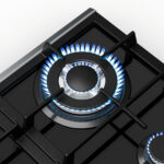 KLARSTEIN Placa de gas - KLARSTEIN Verosteel, 4 zonas, 58,40 cm, Plata - Imagen 6