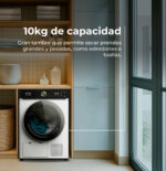 EVVO Secadora bomba de calor - EVVO Nature SR10, 10 kg, Blanco - Imagen 2