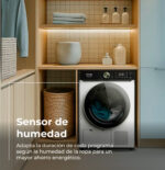 EVVO Secadora bomba de calor - EVVO Nature SR10, 10 kg, Blanco - Imagen 5