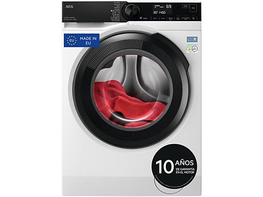 1661602_1 REACONDICIONADO Seminuevo Bueno Lavadora carga frontal - AEG LFSR7304L4BP, 11 kg, 1400rpm, 12 programas, Programa Higiene con vapor, Caj - Imagen 1
