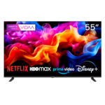 KIANO TV LED 55" - KIANO Elegance 55 Vidaa, UHD 4K, ARM CA53 Quad-core @max 1.3GHz, Smart TV, DVB-T2 (H.265), Negro