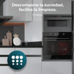 Horno pirolítico - CECOTEC Bolero Hexa P526000, Libre instalación, 73 l, 59,5 cm, 300 - Imagen 6