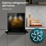 Horno pirolítico - CECOTEC Bolero Hexa P526000, Libre instalación, 73 l, 59,5 cm, 300 - Imagen 7