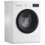 LG Lavadora carga frontal - LG F4A10S8NWK.ABWQCES, 8 kg, Blanco