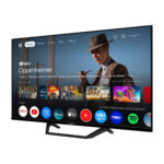 SMART TV QLED 40" - SMART TECH 40QG01V2 40" QLED FHD 4K Smart TV Google TV, QLED 4K, Arm Cortex-A55*4 TEE 1.45GHz, Smart TV, DVB-T2 (H.265), Negro - Imagen 3