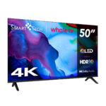 SMART TV QLED 50" - SMART TECH 50QH02K 50" QLED UHD 4K Smart TV Whale OS, QLED 4K, Quad core ARM Cortex-A55 1.9GHz, Smart TV, DVB-T2 (H.265), Negro - Imagen 7