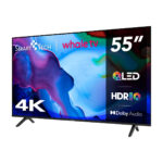 SMART TV QLED 55" - SMART TECH 55QH02K 55" QLED 4K Whale TV, QLED 4K, Quad core ARM Cortex-A55 1.9GHz, Smart TV, DVB-T2 (H.265), Negro - Imagen 8