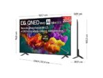LG TV QNED Mini LED 75" - LG 75QNED85B6B, UHD 4K, Procesador Inteligente α8 AI Processor 4K Gen3, Smart TV, DVB-T2 (H.265), Negro - Imagen 4