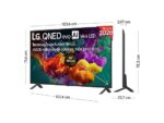 LG TV QNED Mini LED 55" - LG 55QNED85B6B, UHD 4K, Procesador Inteligente α8 AI Processor 4K Gen3, Smart TV, DVB-T2 (H.265), Negro - Imagen 4