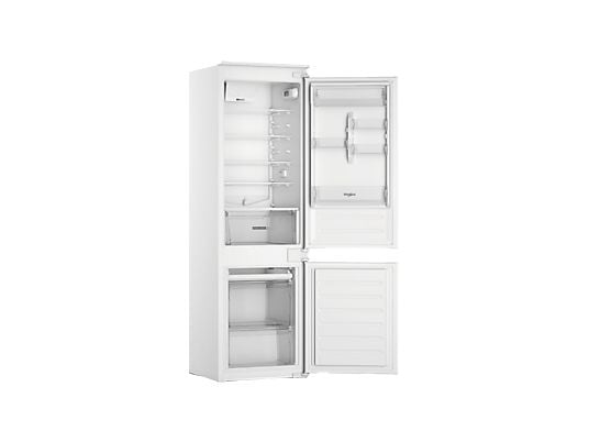1666781_1 Frigorífico combi integrable - Whirlpool WHC18D031A1, Less Frost, 177 cm, 268 l, Fresh Box+, Tecnología 6th sense, Blanco - Imagen 1