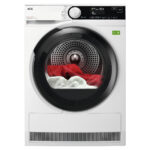 Secadora bomba de calor - AEG 916 900 484, Eléctrico, 9 kg, Blanco