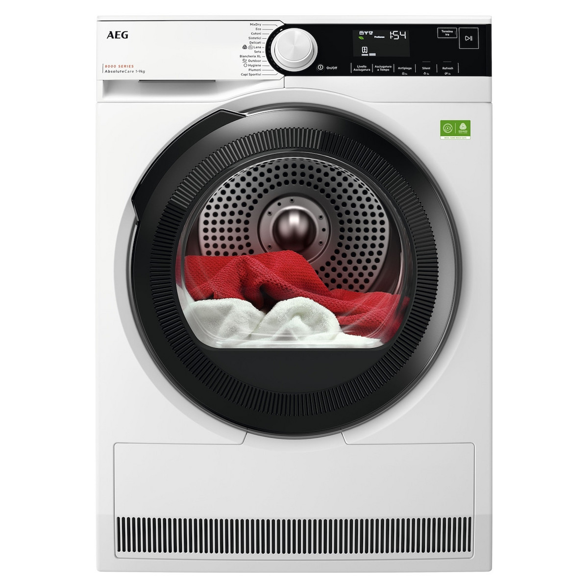 166896718_1 Secadora bomba de calor - AEG 916 900 484, Eléctrico, 9 kg, Blanco - Imagen 1