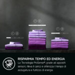 Secadora bomba de calor - AEG 916 900 484, Eléctrico, 9 kg, Blanco - Imagen 6