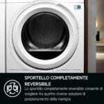 Secadora bomba de calor - AEG 916 900 484, Eléctrico, 9 kg, Blanco - Imagen 7