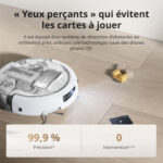 DJI Robot aspirador - DJI ROMO A, 55 W, Potencia de succión 25 kPa, Depósito 2,4 l, Autonomía 180 min, Blanco - Imagen 6
