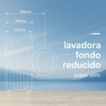 VOK Lavadora carga frontal - VOK EVW-8BAWL2412, 8 kg, 1200 rpm, 14 programas, Blanco - Imagen 8