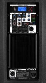 Conjunto Altavoz de gran potencia - Conjunto de altavoces Conjunto de altavoces activos de 12 pulgadas con soportes Bluetooth 800 W VONYX, Black - Imagen 5