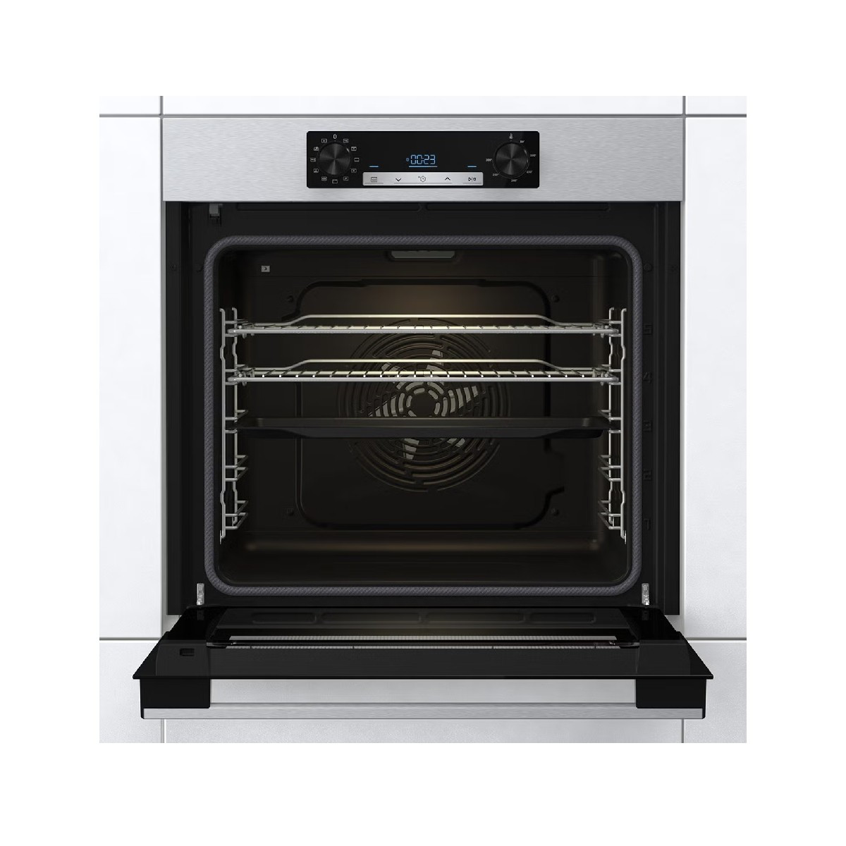167063796_1 HISENSE Horno multifunción - HISENSE BI62216AX, Integrable, 77 l, 595 mm, Stainless steel - Imagen 1