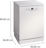 BOSCH Lavavajillas libre instalación 60 cm - BOSCH SMS2HTW06E, 13 servicios, 5 programas, 60 cm, Blanco - Imagen 4