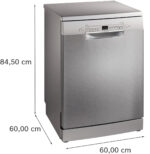 BOSCH Lavavajillas integrable 60 cm - BOSCH SMS2HTI06E, 13 servicios, 5 programas, 60 cm, Acero inoxidable - Imagen 4