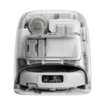 DJI Robot aspirador - DJI ROMO P, 55 W, Potencia de succión 25 kPa, Depósito 260 ml, Autonomía 180 min, Transparente