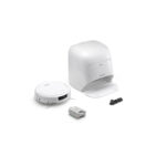 DJI Robot aspirador - DJI ROMO S, 55 W, Potencia de succión 25 kPa, Depósito 2,4 l, Autonomía 180 min, Blanco