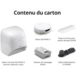 DJI Robot aspirador - DJI ROMO S, 55 W, Potencia de succión 25 kPa, Depósito 2,4 l, Autonomía 180 min, Blanco - Imagen 8