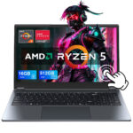 VANWIN Convertible 2 en 1 - VANWIN UL1561UL156102, 15,6 " HD, AMD Ryzen™ 5 7430U (Frecuencia máxima 4,3 GHz), 16 GB RAM, 512 GB, Radeon™ RX Vega 7, Wi