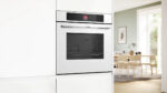 BOSCH Horno eléctrico - BOSCH Series 8 HBG7341W1, Integrable, Hidrolítica, 71 l, 594 mm, Blanco - Imagen 3