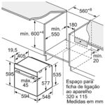 BOSCH Horno eléctrico - BOSCH Series 8 HBG7341W1, Integrable, Hidrolítica, 71 l, 594 mm, Blanco - Imagen 6