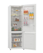 VOK Frigorífico combi - VOK EVR-313NEW, Ancho reducido(54cm), Bisagras ocultas, No Frost, Altura 185,5 cm, Capacidad 313 l, Blanco - Imagen 4