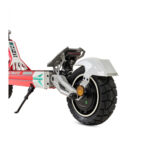 ECOXTREM Patinete eléctrico - ECOXTREM M41 TANK, Carga máx. 120 kg, 50 km autonomía, 16000 mAh, Rojo Sangre - Imagen 5