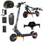 KUKIRIN Patinete eléctrico - KUKIRIN G2 Pro VMP, Pot. máx. 500 W, Carga máx. 120 kg, negro