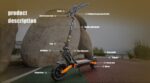 KUKIRIN Patinete eléctrico - KUKIRIN G2 Pro VMP, Pot. máx. 500 W, Carga máx. 120 kg, negro - Imagen 2