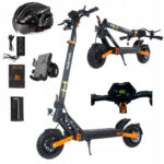 KUKIRIN Patinete eléctrico - KUKIRIN G2 Pro VMP, Pot. máx. 500 W, Carga máx. 120 kg, negro