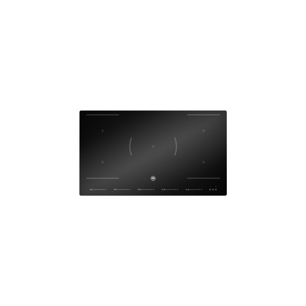 168360041_1 BERTAZZONI Placa de vitrocerámica - BERTAZZONI LA GERMANIA P905I2M30NVS, 5 zone(s) zonas, 900 mm, Negro - Imagen 1